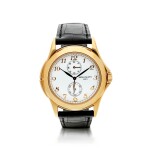 PATEK PHILIPPE | REFERENCE 5134R  A PINK GOLD DUAL TIME WRISTWATCH WITH 24 HOURS INDICATION, MADE IN 2003 