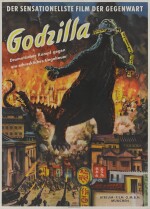 Godzilla (1956) poster, German