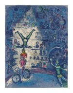 MARC CHAGALL | THE CIRCUS: ONE PLATE (M. 491; SEE C. BKS. 68)