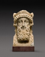 A Roman Marble Herm of Hermes or Dionysos, circa 2nd Century A.D.