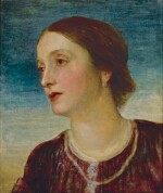 GEORGE FREDERIC WATTS, O.M., R.A. | Portrait of The Countess Somers