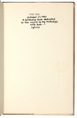 Sylvia Plath | The Colossus and other poems, 1960, inscribed by Plath, manuscript poem inserted