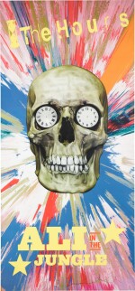 DAMIEN HIRST | THE HOURS PROMOTIONAL POSTER - THE SPIN POSTER