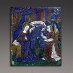 French, Limoges, circa 1500 | Plaque with the Annunciation