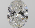 A 2.33 Carat Oval-Shaped Diamond, I Color, VVS1 Clarity