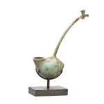 A bronze ritual conch-shaped ladle, Dong Son culture, 5th – 1st century BCE 公元前五至一世紀　東山 青銅斗