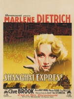 Shanghai Express (1932) poster, French