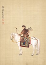 馬晉　乾隆騎射圖 | Ma Jin, Qianlong on Horseback 