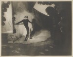 Das Cabinett des Dr. Caligari/ The Cabinet of Doctor Caligari (1920), oversized single weight, silver gelatin, matt finish photograph, first US release (1921)