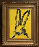 'Untitled Yellow Bunny' Painting