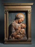 Circle of Donatello (circa 1386-1466) | Italian, Florence, mid-15th century | Relief with the Virgin and Child