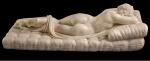 FRENCH OR ITALIAN, 19TH CENTURY,  AFTER THE ANTIQUE | HERMAPHRODITE