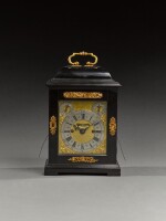 Thomas Tompion & Edward Banger, No.454. A Queen Anne ebony quarter repeating table clock of small size, London, circa 1707