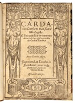 CARDANO--BEDINGFELD | Cardanus Comforte Translated into Englishe, 1573