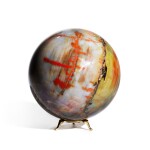 A Petrified Wood Sphere