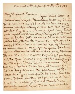 NELSON | autograph letter signed, to Emma, Lady Hamilton, 1801
