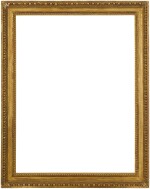 A French Louis XVI Neo-Classical carved giltwood frame