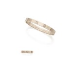 Cartier | White Gold 'Love' Bangle-Bracelet and Ring