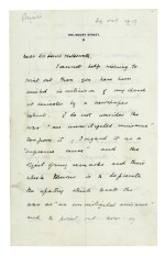 CHURCHILL | early autograph letter signed, to Sir Lewis Molesworth, 1901