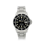 ROLEX | REFERENCE 1680 SUBMARINER A STAINLESS STEEL AUTOMATIC WRISTWATCH WITH DATE AND BRACELET, CIRCA 1978