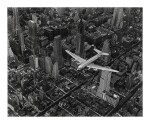MARGARET BOURKE-WHITE | 'A DC-4 FLYING OVER NEW YORK CITY'