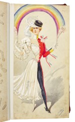 Edel, An extensive collection of costume watercolours, Paris, 1895-1907