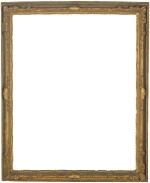 A late 18th century or later Northern Italian Rococo-style carved giltwood frame