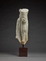 Roman Marble Right Leg of a Man or God, circa 2nd Century A.D.