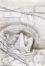 Drawing for Sculpture: Reclining Figures