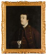 Portrait of Sir William Lowther, half-length, wearing a brown coat and white cravat