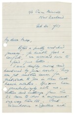 Anthony Eden | Autograph letter signed, to Lord Beaverbrook, about the Suez crisis, 1957