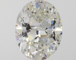 A 3.29 Carat Oval-Shaped Diamond, K Color, Internally Flawless