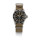 ROLEX | A RARE STAINLESS STEEL CENTRE SECONDS WRISTWATCH MADE FOR THE BRITISH MILITARY, REF 5513 NO 3826463 SUBMARINER, MADE AND ISSUED 1974