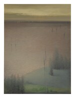 LEON DABO | TWILIGHT ON THE HUDSON (HARMONY IN GREEN AND BLUE)