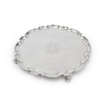 A George II Silver Salver, Peter Archambo, London, 1731