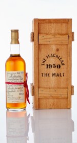 The Macallan Red Ribbon 43.0 abv 1950 (1 BT75)