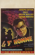 The Third Man / Le 3e Homme (1949) poster, Belgian