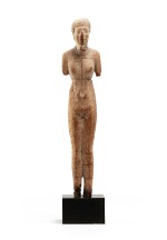 Egyptian wood figure of a concubine, 12th dynasty, 1938-1759 B.-C.