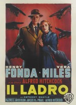 THE WRONG MAN/IL LADRO (1957) POSTER, ITALIAN 