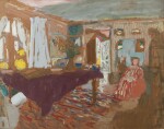 Madame Vuillard dans le salon, rue de Calais