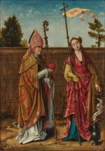 Saint Augustine and Saint Odilia | 《聖奧古斯丁與聖奧迪利亞》