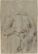 ATTRIBUTED TO SIR ANTHONY VAN DYCK | Study for a Portrait of a Standing Man 