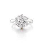 Diamond Ring | 4.50克拉 圓形 F色 鑽石 戒指