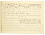 P. Viardot. Autograph manuscript of the song "La calesera", dedicated to the singer Caroline Unger