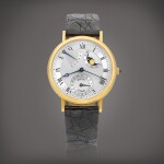 Classique, Reference 4243C | A yellow gold wristwatch with date, power reserve indication and moon phases, Circa 1998 | 寶璣 | Classique 型號4243C | 黃金腕錶，備日期、動力儲備及月相顯示，約1998年製