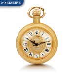 Rolex | Perpetually Yours, A gilt brass scent bottle in a form of a pocket watch, Circa 1960 | 勞力士| Perpetually Yours   鍍金銅製懷錶形香水瓶，約1960年製