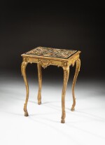 A Régence giltwood table, circa 1720 | Table de milieu en bois doré d’époque Régence, vers 1720