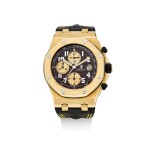 AUDEMARS PIGUET | ROYAL OAK OFFSHORE, REFERENCE 26007BA2.OO.D088CR.01  A LIMITED EDITION YELLOW GOLD CHRONOGRAPH WRISTWATCH WITH DATE, CIRCA 2003