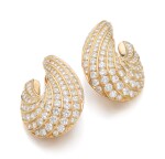 PAIR OF DIAMOND EAR CLIPS | FRED