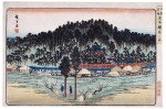 UTAGAWA HIROSHIGE (1797-1858) INARI SHRINE AT OJI (OJI INARI NO HOKORA), EDO PERIOD (19TH CENTURY)